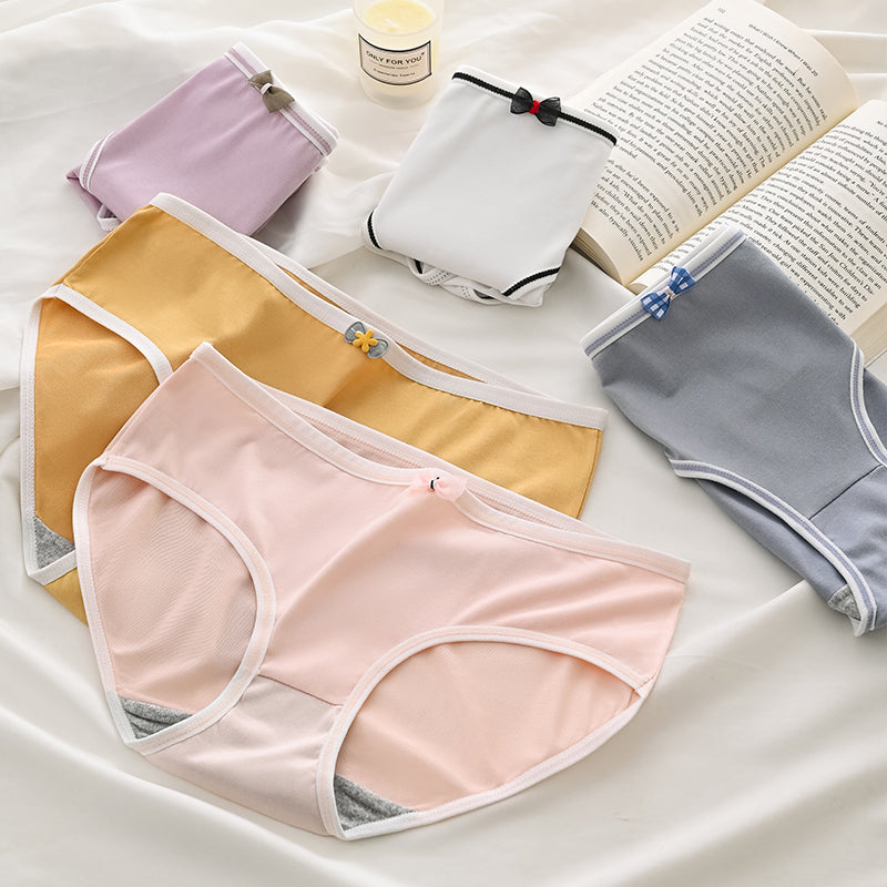 Celana Dalam Wanita Katun Polos Pita / Pakaian Dalam Wanita / CD Kolor Cewek CDW005