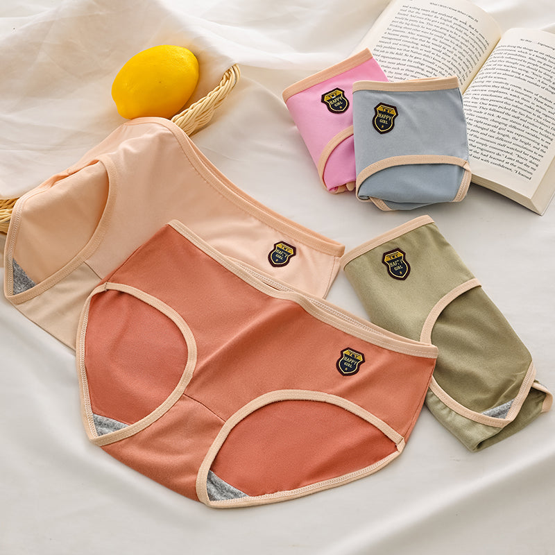 Celana Dalam Wanita Brief Happy Girl / Pakaian Dalam Wanita / CD Kolor Cewek CDW003