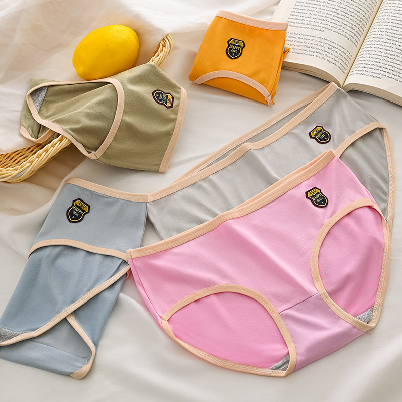 Celana Dalam Wanita Brief Happy Girl / Pakaian Dalam Wanita / CD Kolor Cewek CDW003