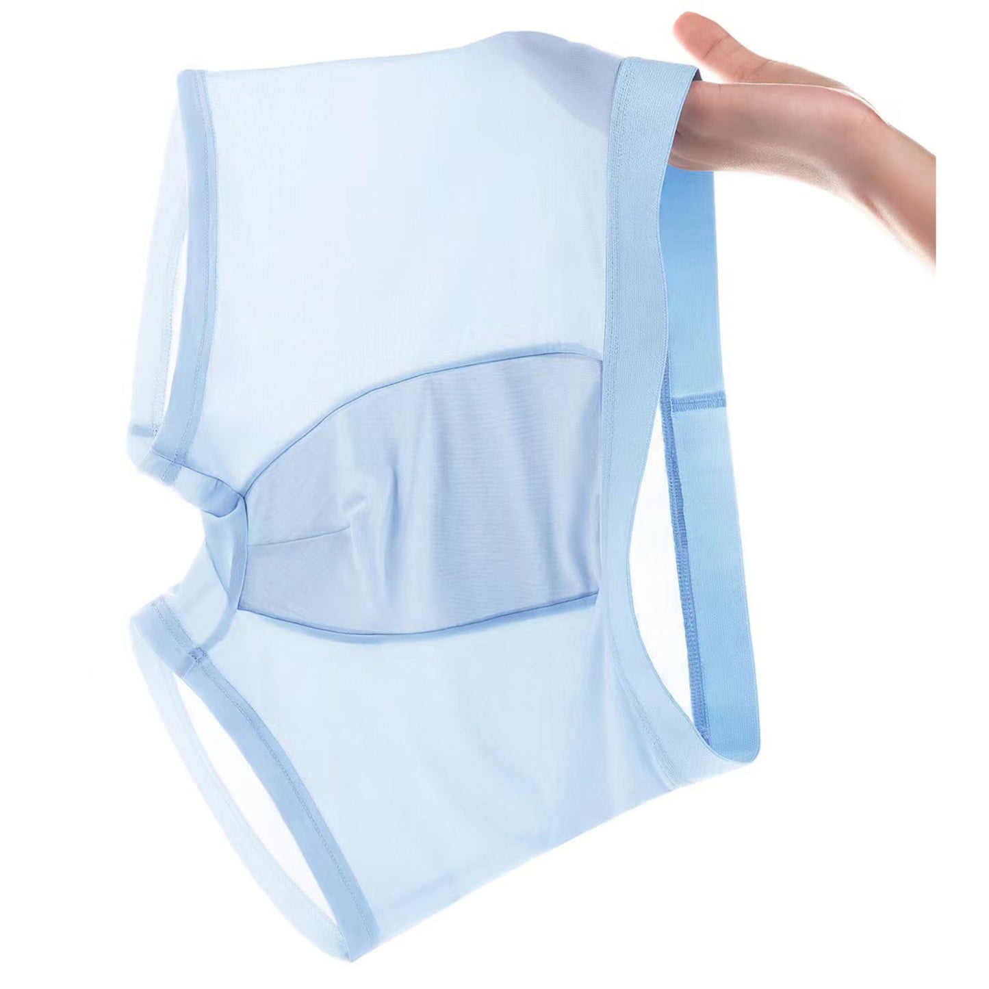 Celana Dalam Pria Boxer CDP002 Antibakteri Ice Silk Elastis 6PCS