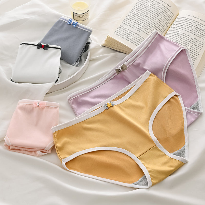 Celana Dalam Wanita Katun Polos Pita / Pakaian Dalam Wanita / CD Kolor Cewek CDW005