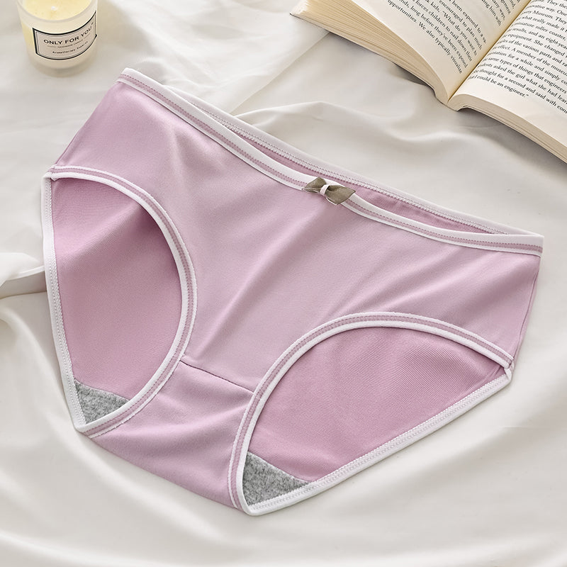 Celana Dalam Wanita Katun Polos Pita / Pakaian Dalam Wanita / CD Kolor Cewek CDW005
