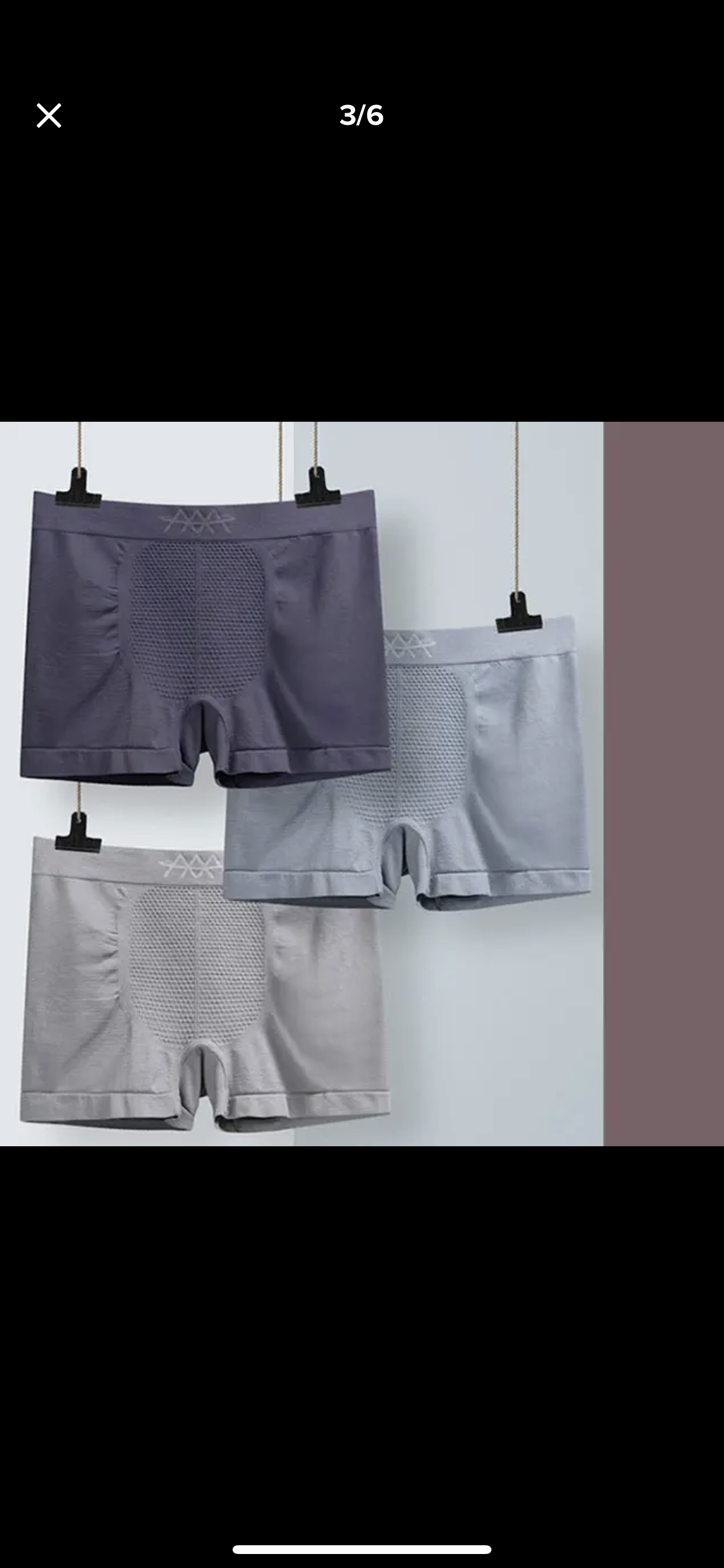COD CELANA DALAM BOXER 5D Magnetic 1 PAKET ISI 6 PCS