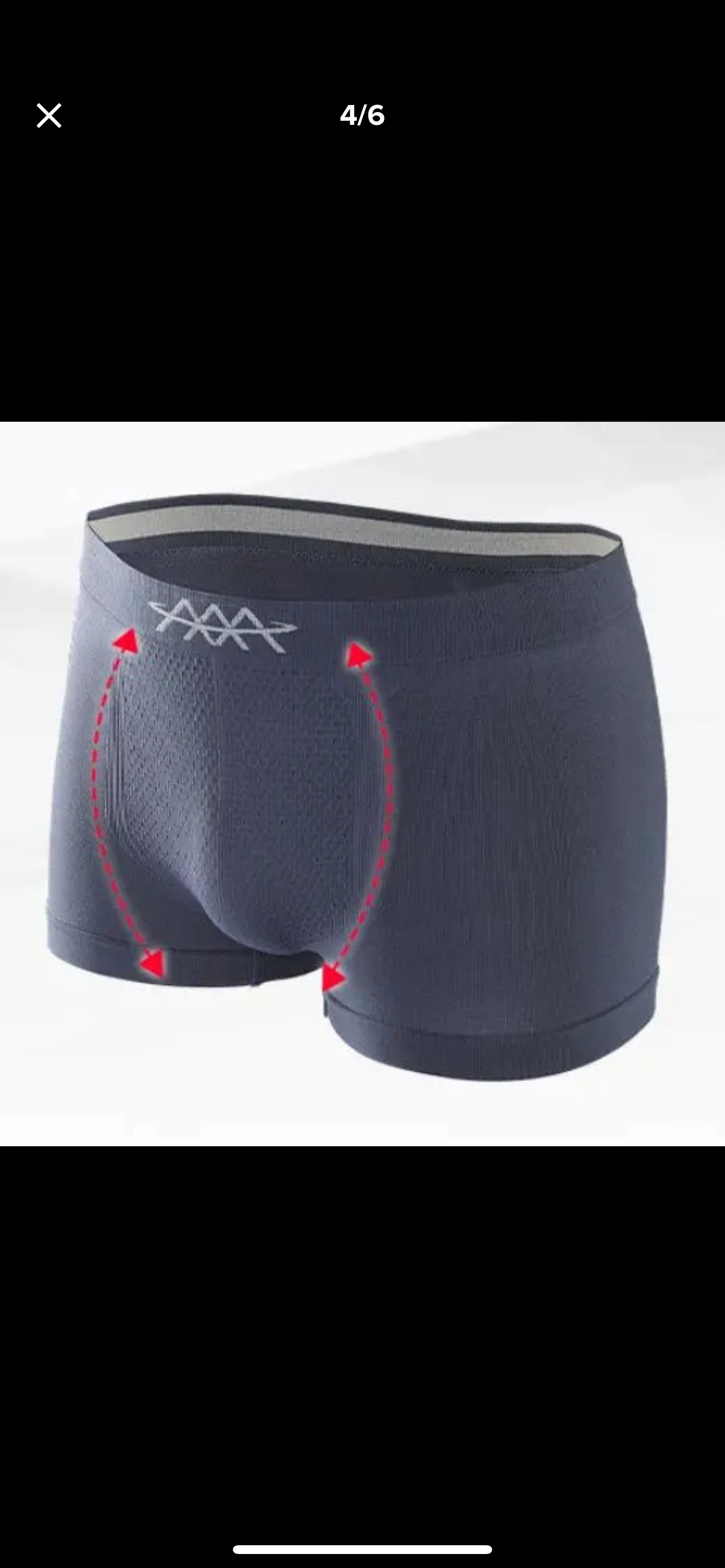 COD CELANA DALAM BOXER 5D Magnetic 1 PAKET ISI 6 PCS