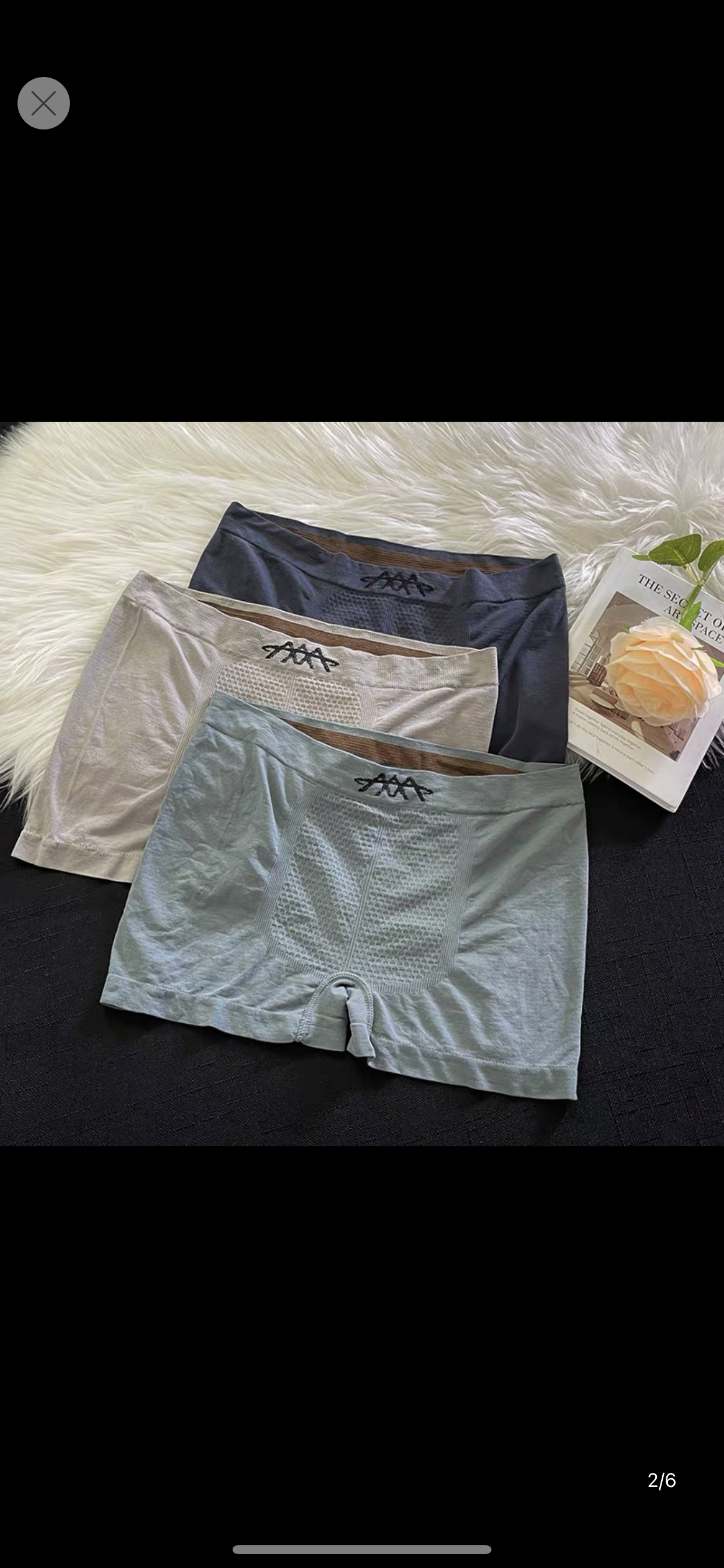 COD CELANA DALAM BOXER 5D Magnetic 1 PAKET ISI 6 PCS